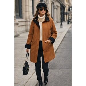 AVOCA Ireland Wool Cashmere Blend Coat Scandinavian Style Timeless Quiet Luxury